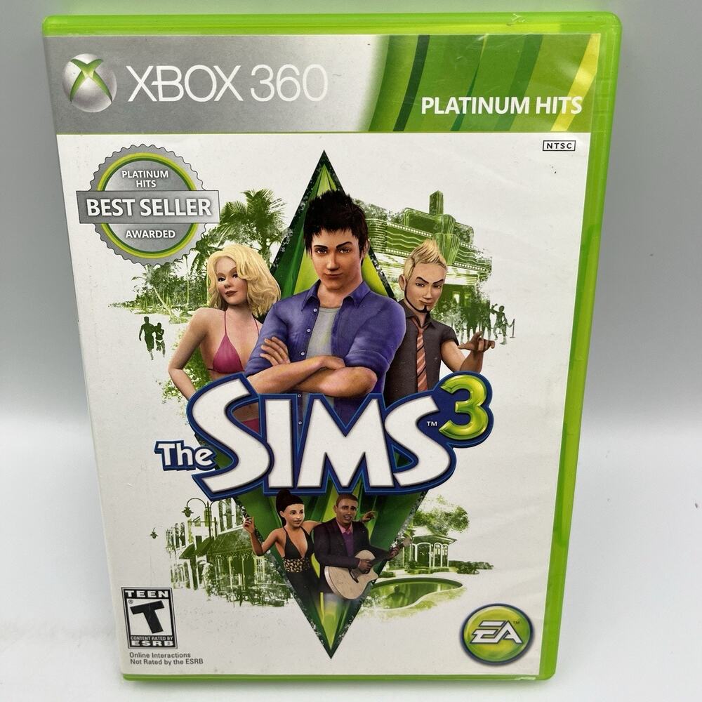 The Sims 3 - Microsoft Xbox 360 Complete In Box